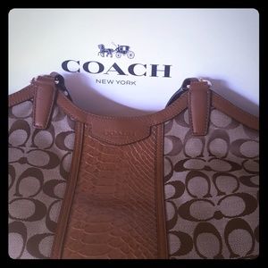 Coach monograph handbag
